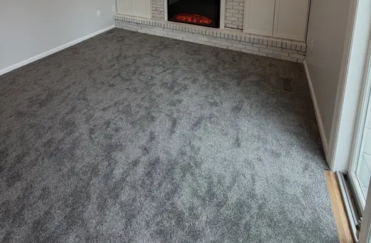 Room fully gutted and rebuilt with new sheetrock, fresh carpet, and updated electrical outlets