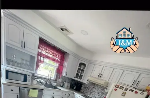 Rental property kitchen update, part of a refresh to prepare the unit for tenants
